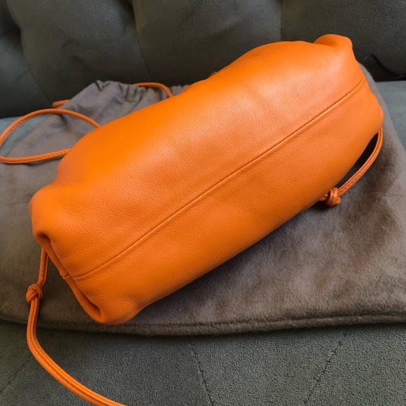 Bottega Veneta Mini Pouch in Orange - Picture 4 of 9